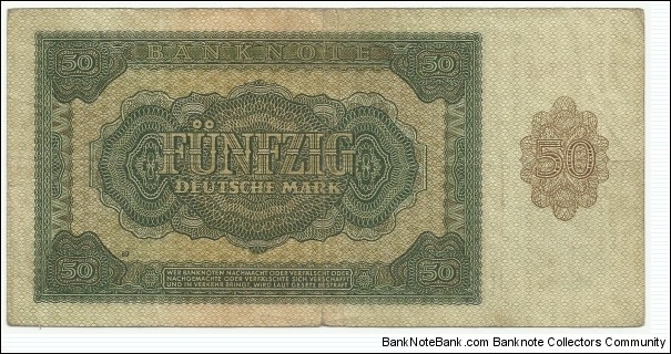 Banknote from Germany year 1948