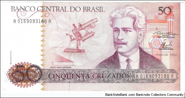 50 Cruzados Banknote