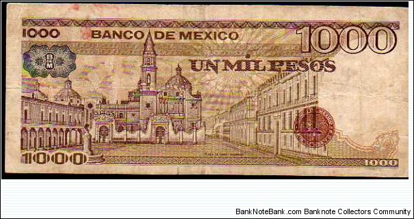 Banknote from Mexico year 1983