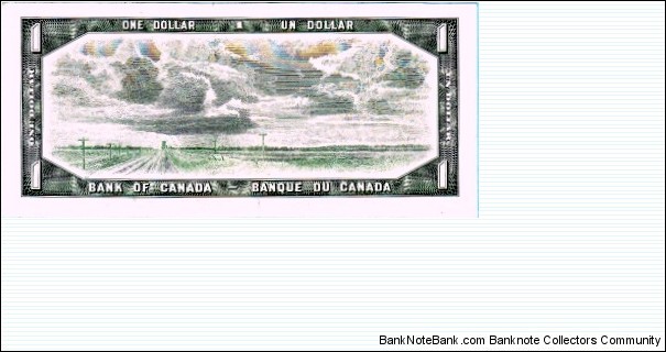 Banknote from Canada year 1954