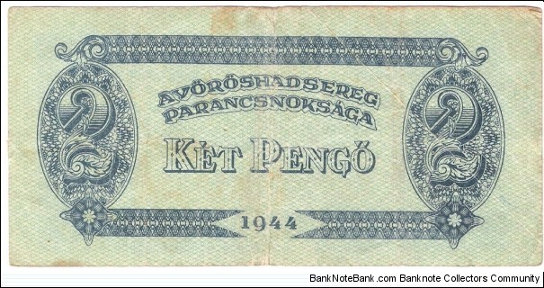 Banknote from Hungary year 1944