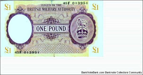 BMA - 1 POUND Banknote