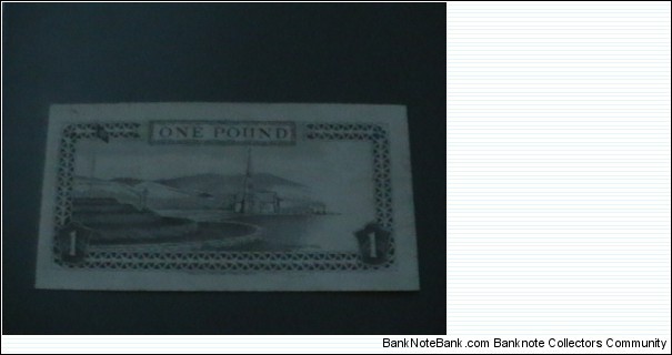 Banknote from Isle of Man year 1983