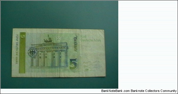 Banknote from Germany year 1991