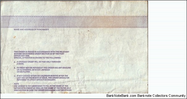 Banknote from Trinidad and Tobago year 1991