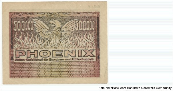 Banknote from Germany year 1923