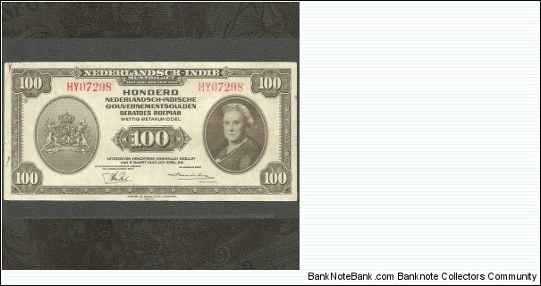 100 Gulden NICA Series Banknote