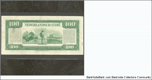 Banknote from Indonesia year 1943