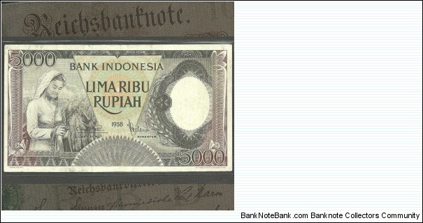 5000 Rupiahs Pekerja: Worker series Banknote