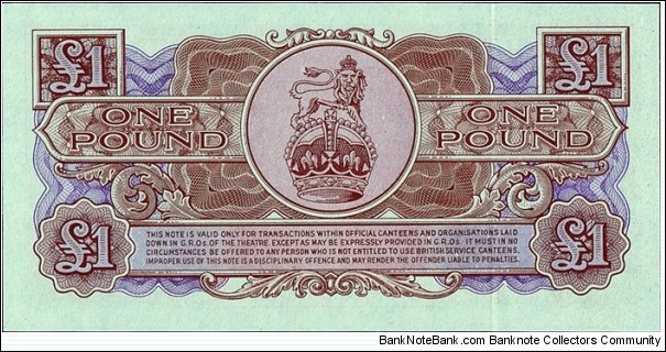 Banknote from United Kingdom year 0