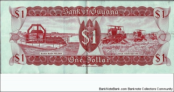 Banknote from Guyana year 0