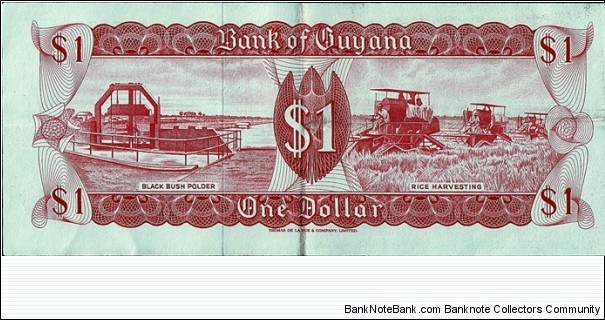 Banknote from Guyana year 0