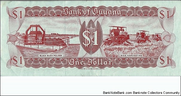 Banknote from Guyana year 0