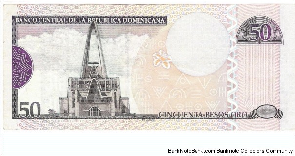 Banknote from Dominican Republic year 2003