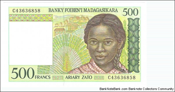 500 Francs(1994) Banknote