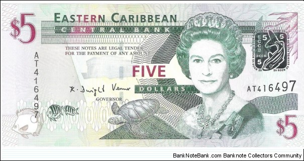 5 Dollars Banknote