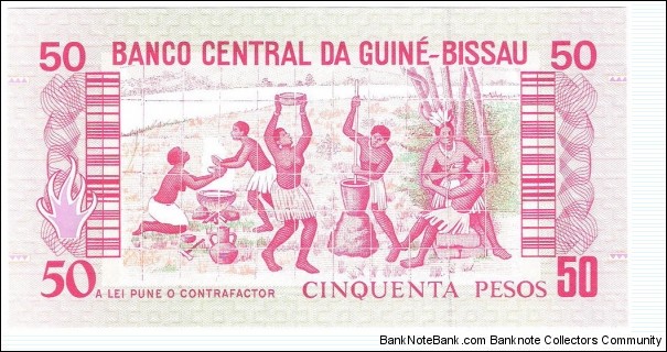 Banknote from Guinea-Bissau year 1990