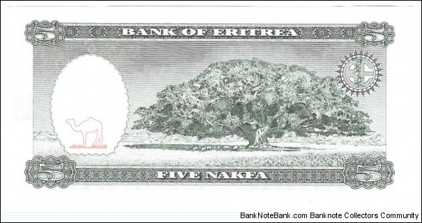 Banknote from Eritrea year 1997