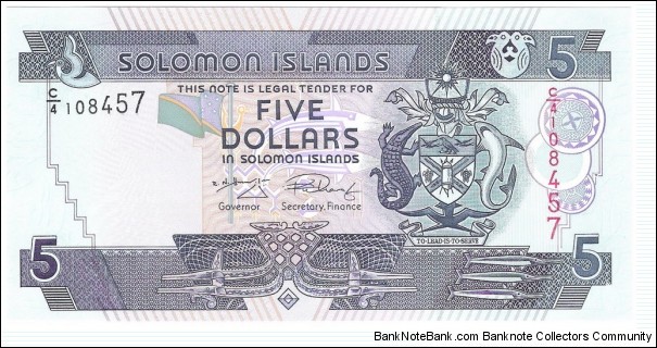 5 Dollars Banknote