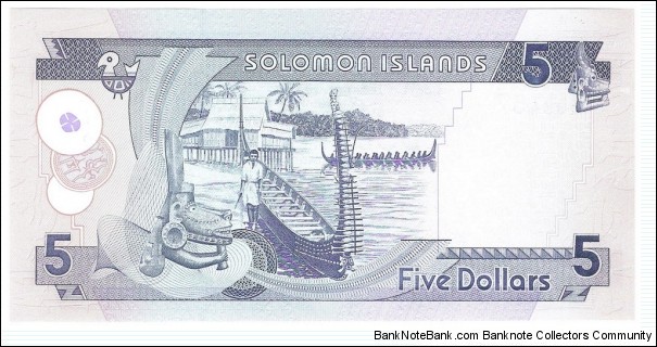 Banknote from Solomon Islands year 2006