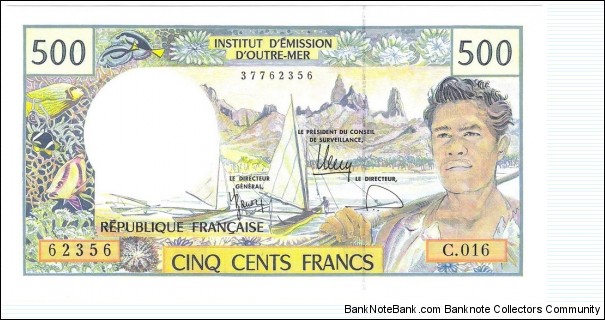 500 Francs Banknote