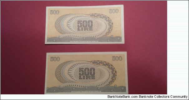Banknote from Italy year 1975