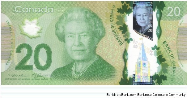 20 Dollars Banknote