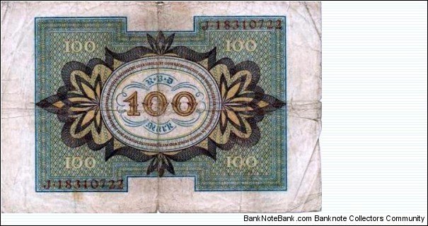 Banknote from Germany year 1920