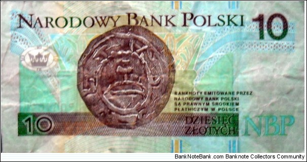 Banknote from Poland year 1994