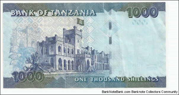 Banknote from Tanzania year 2010