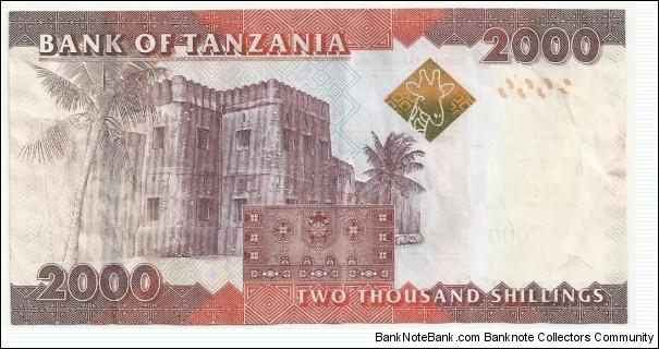 Banknote from Tanzania year 2010