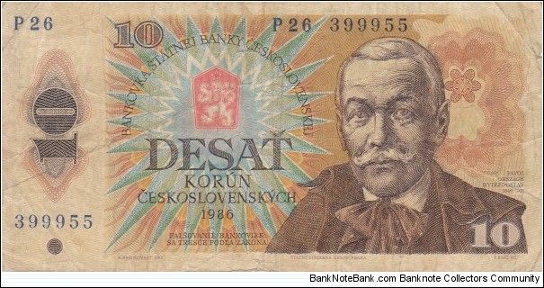 10 Korun Banknote