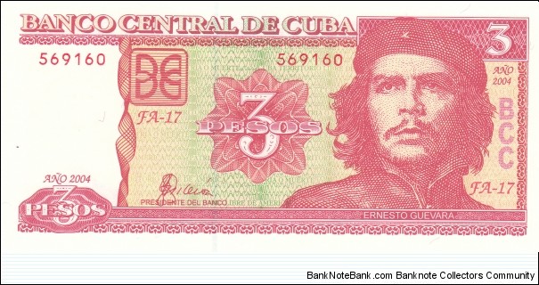 3 Pesos Banknote