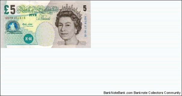 5 Pounds Banknote