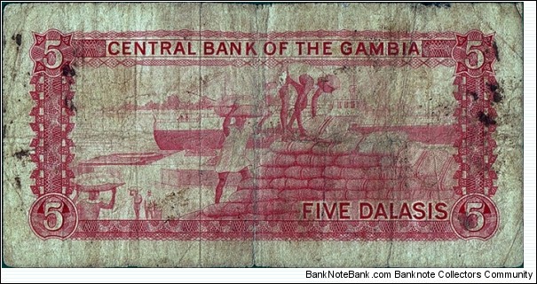 Banknote from Gambia year 0