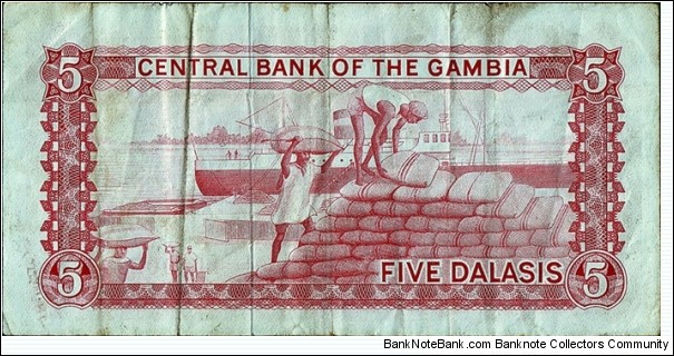 Banknote from Gambia year 0