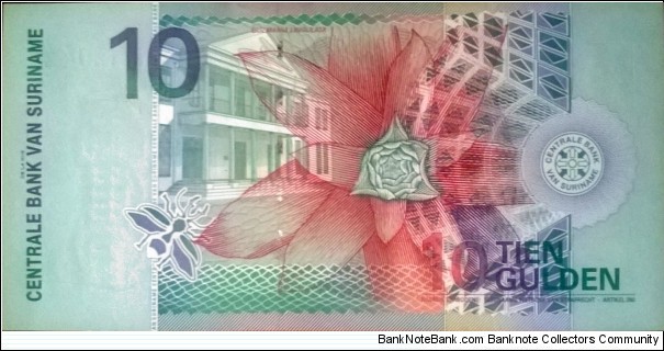 Banknote from Suriname year 2000