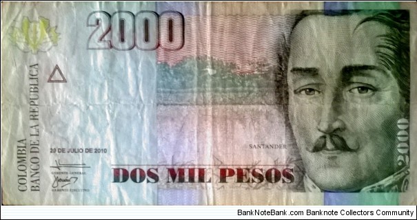 2000 Pesos Banknote