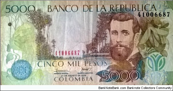 5000 Pesos Banknote