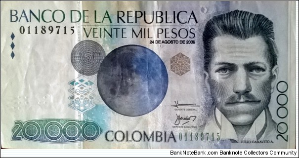 20000 Pesos Banknote