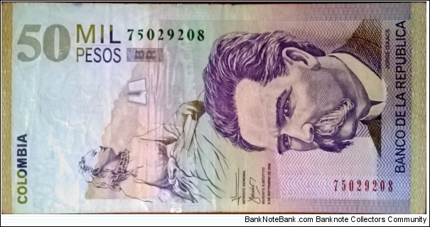 50000 Pesos Banknote