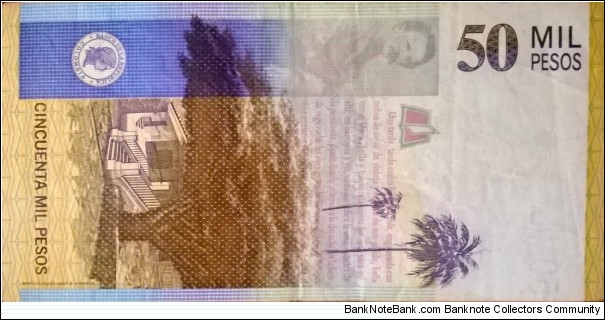 Banknote from Colombia year 2008