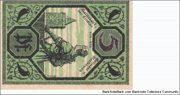 Banknote from Germany year 1921