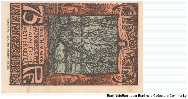 Banknote from Germany year 1922