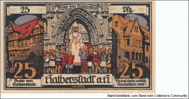 Banknote from Germany year 1921