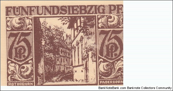 Banknote from Germany year 1921