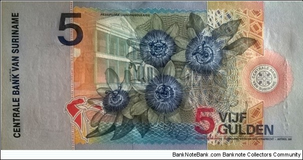 Banknote from Suriname year 2000