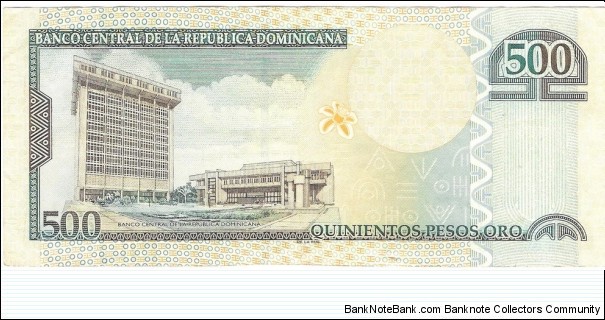 Banknote from Dominican Republic year 2003