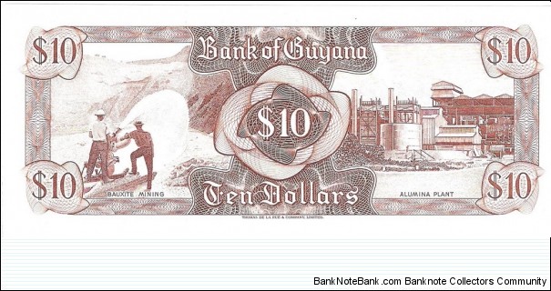 Banknote from Guyana year 1992