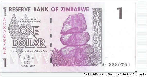 1 Dollar Banknote